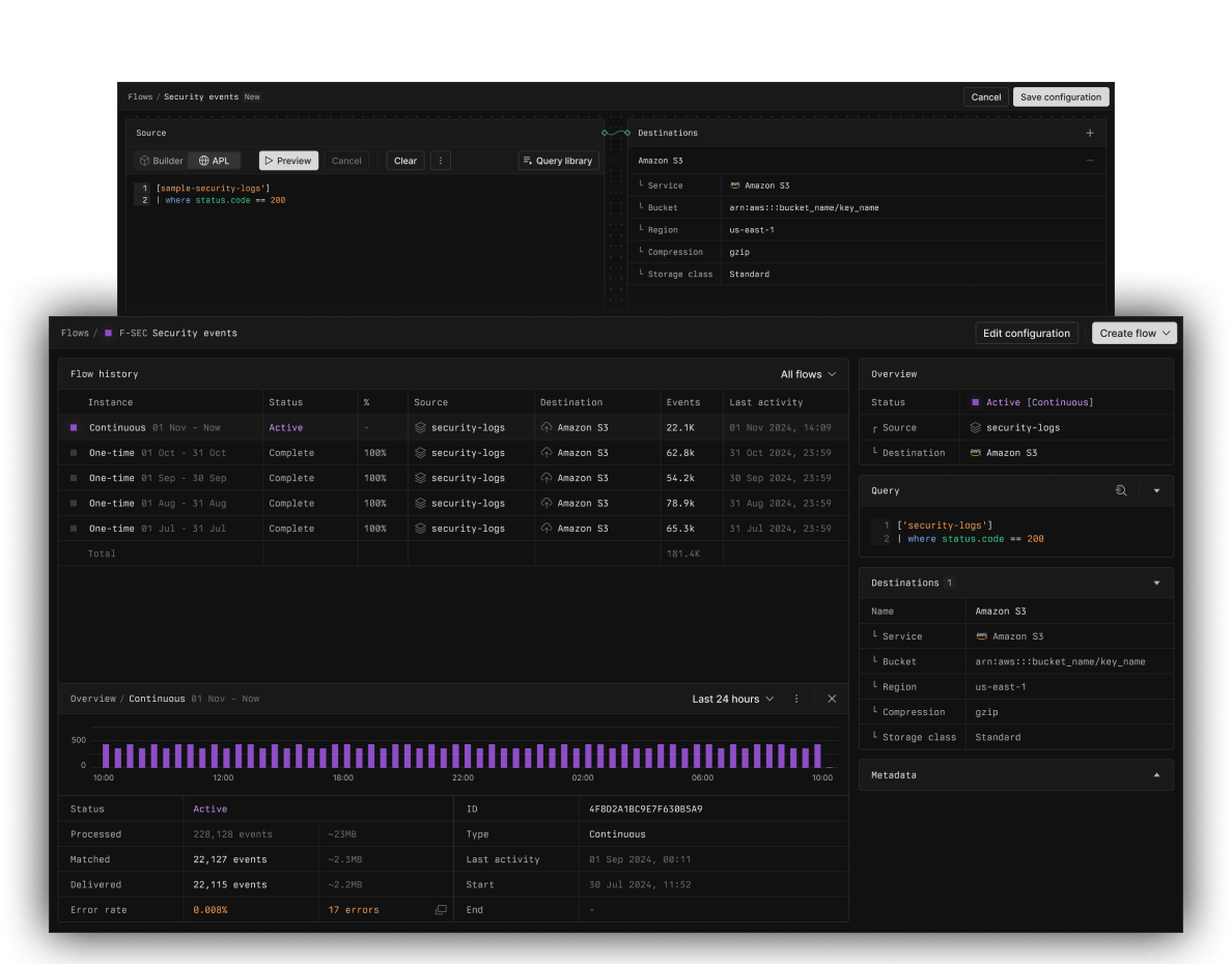 Detailed interface preview of Unify data pipelines on your road to consolidation showing key features and layout