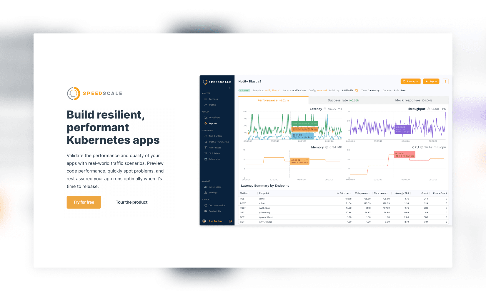 Customer Case Study Screenshot