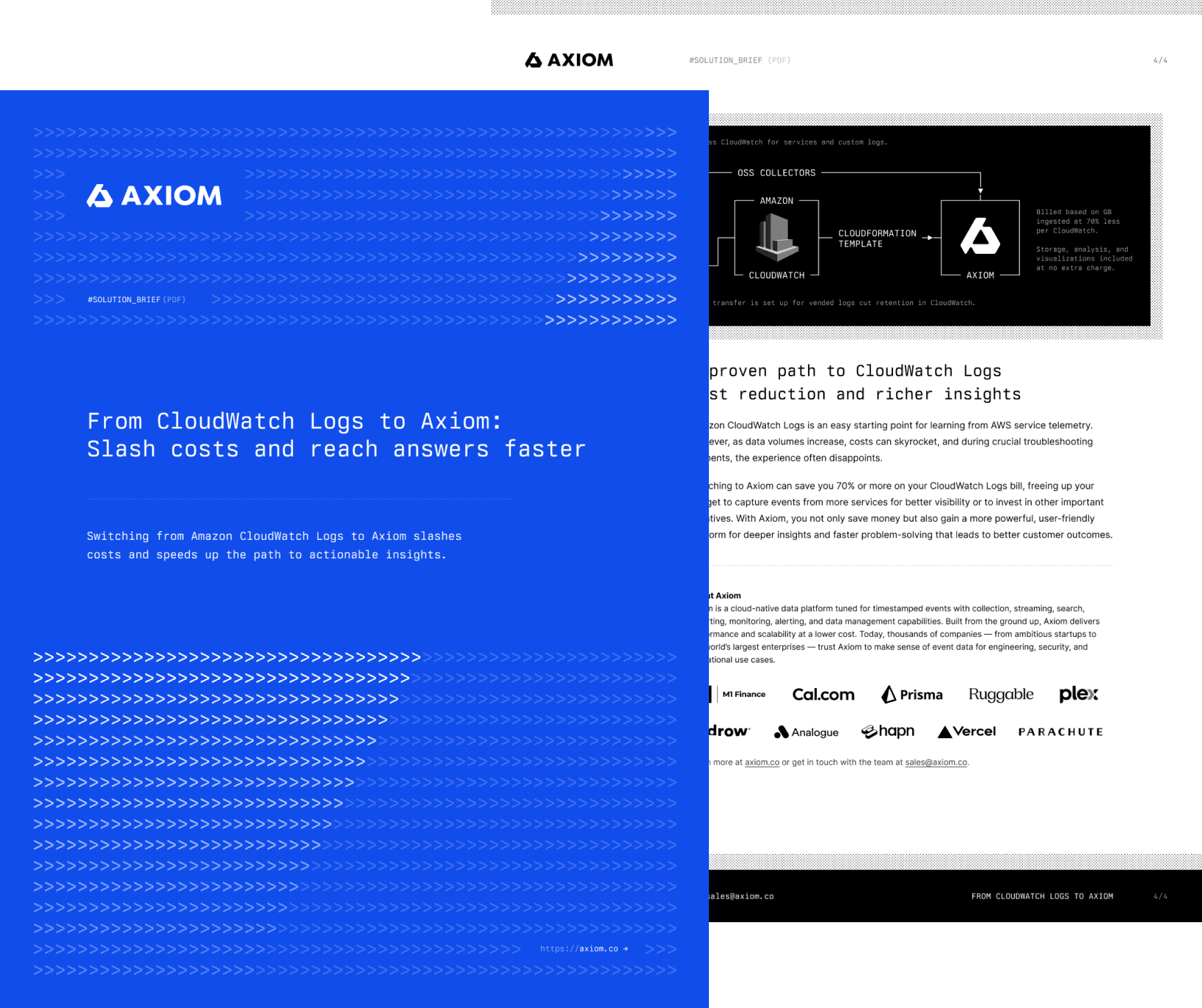 CloudWatch Axiom pamphlet