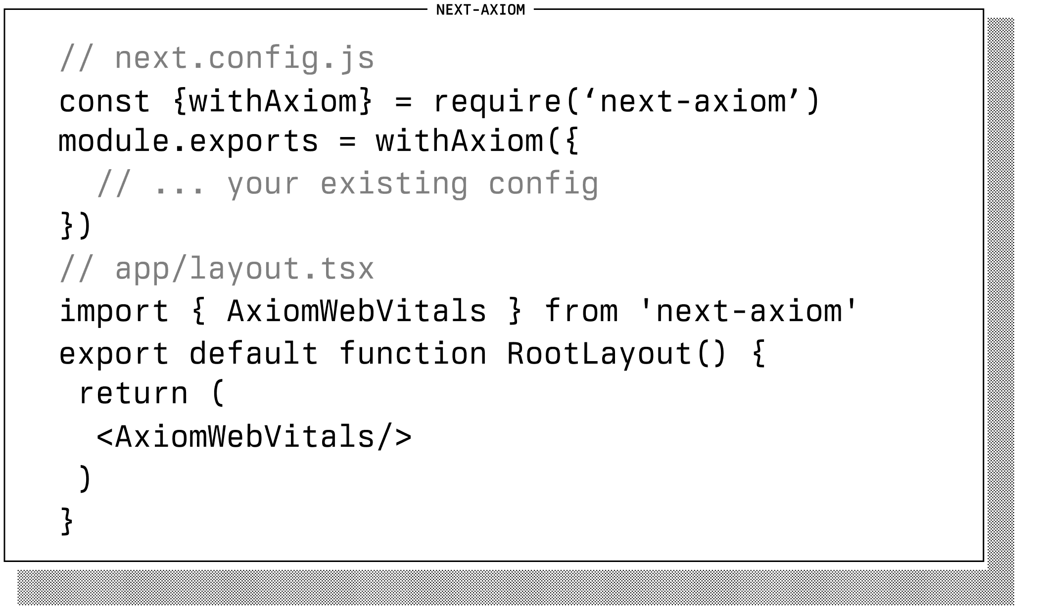 next-axiom code