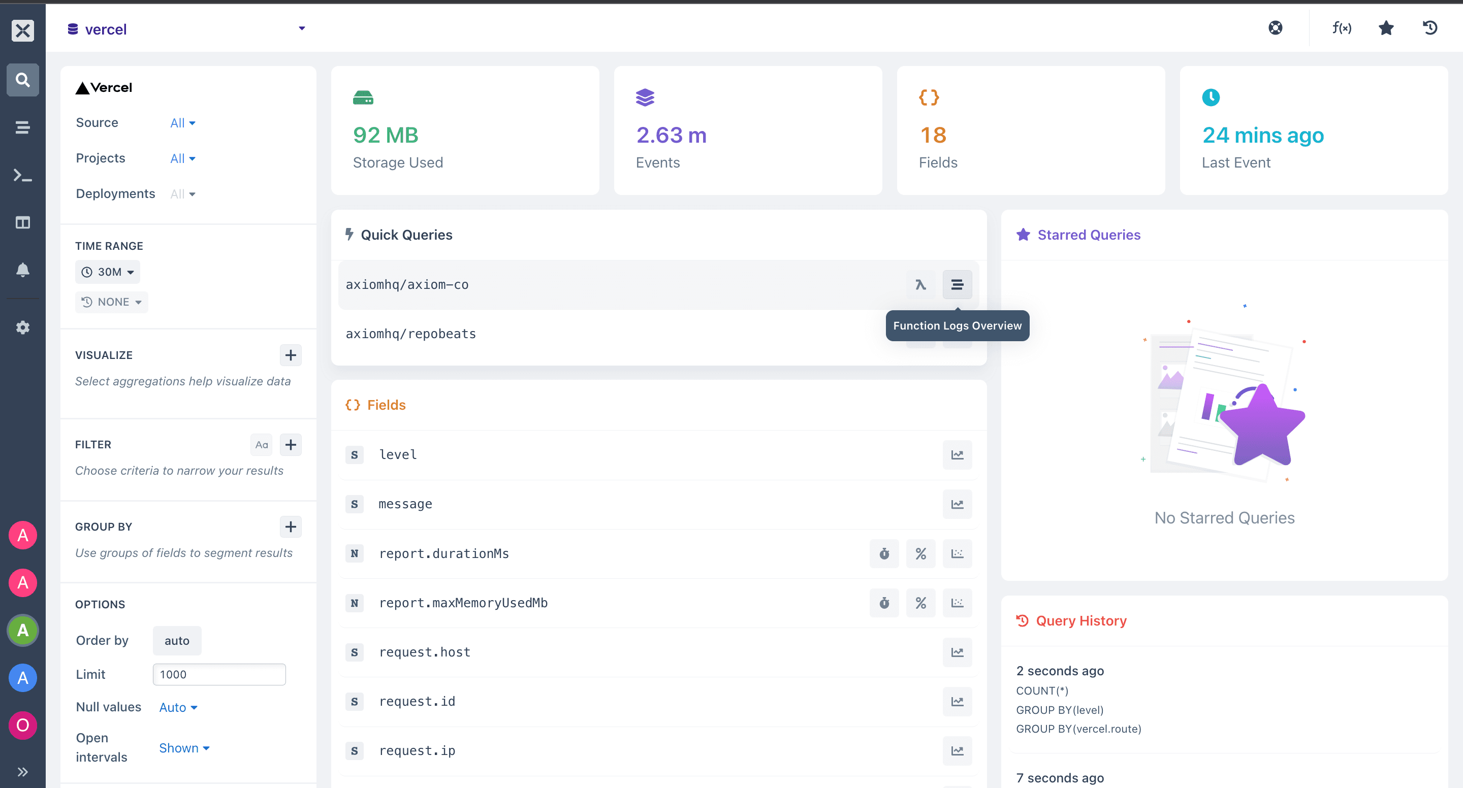 Improvements to the Vercel integration