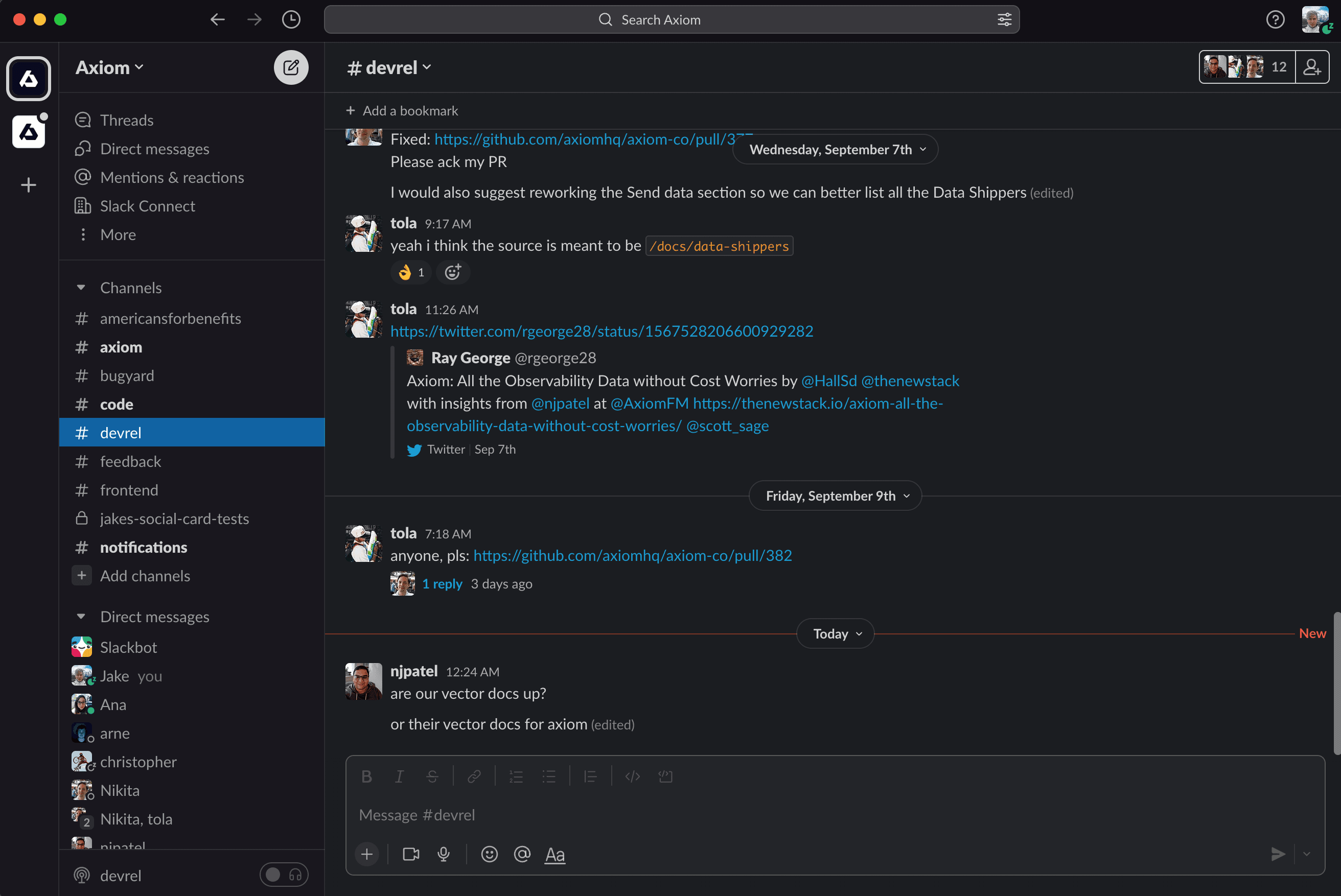 How we played Werewolf via Slack and Discord 🐺