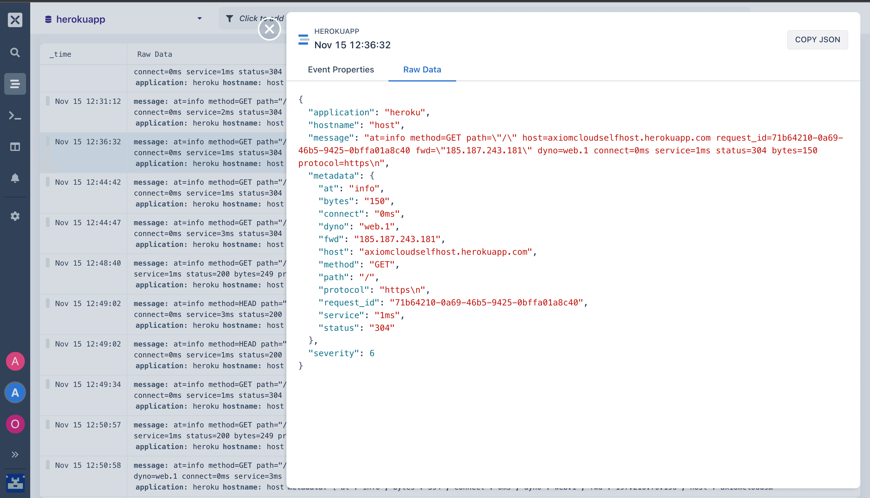 Monitor and Analyze Your Heroku Applications with Axiom