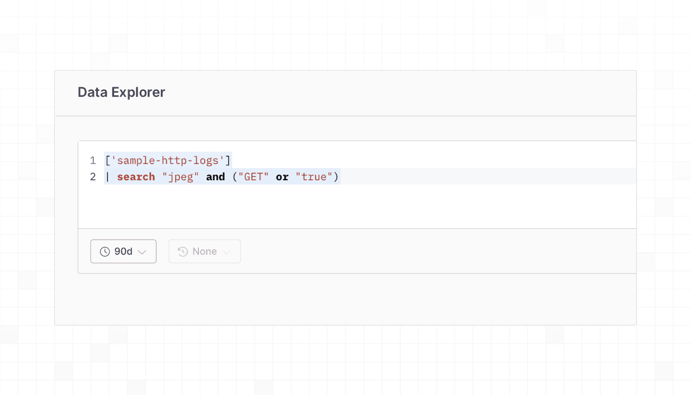 search operator on APL