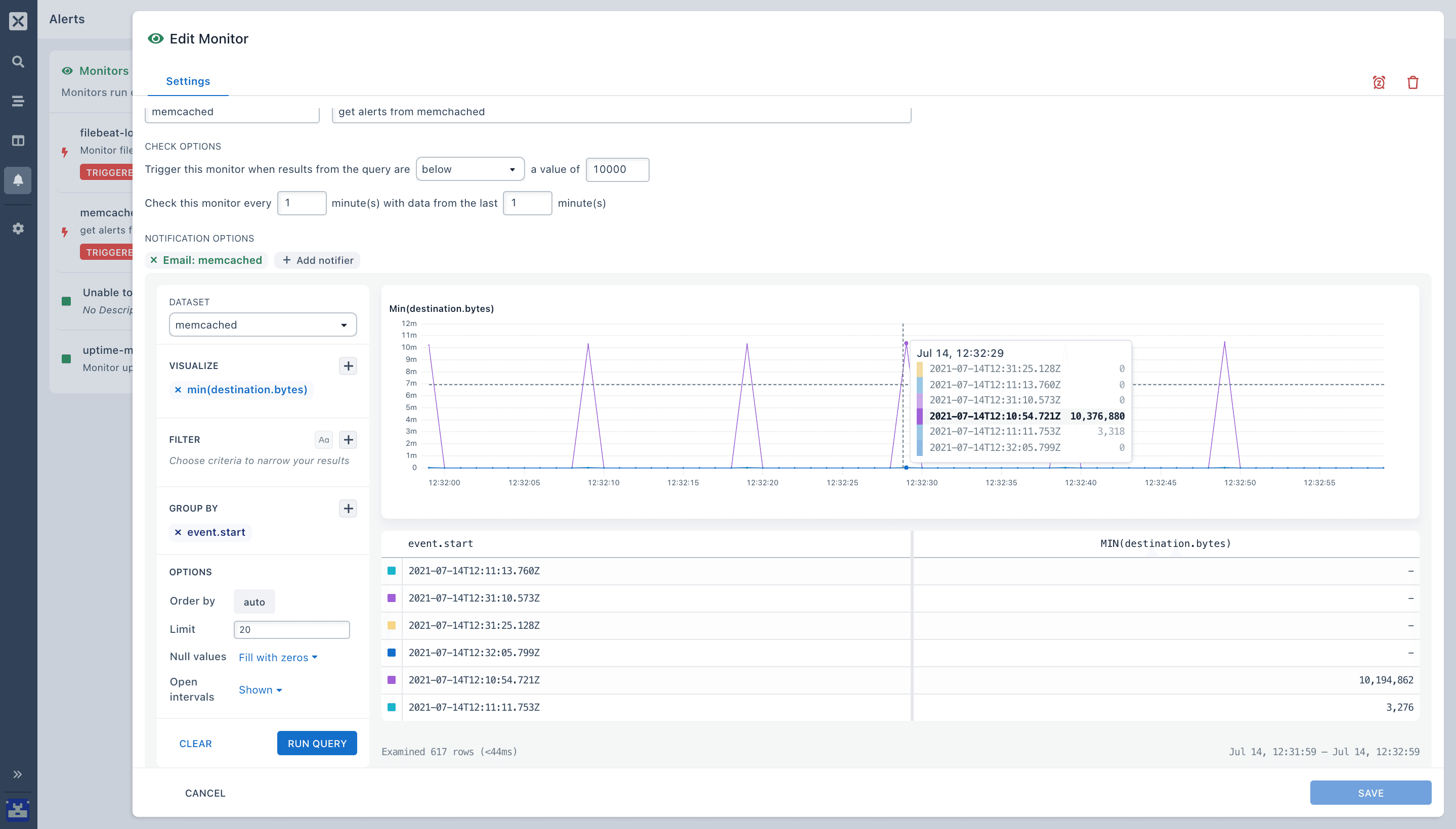 Learn how to setup Monitors and Notifiers