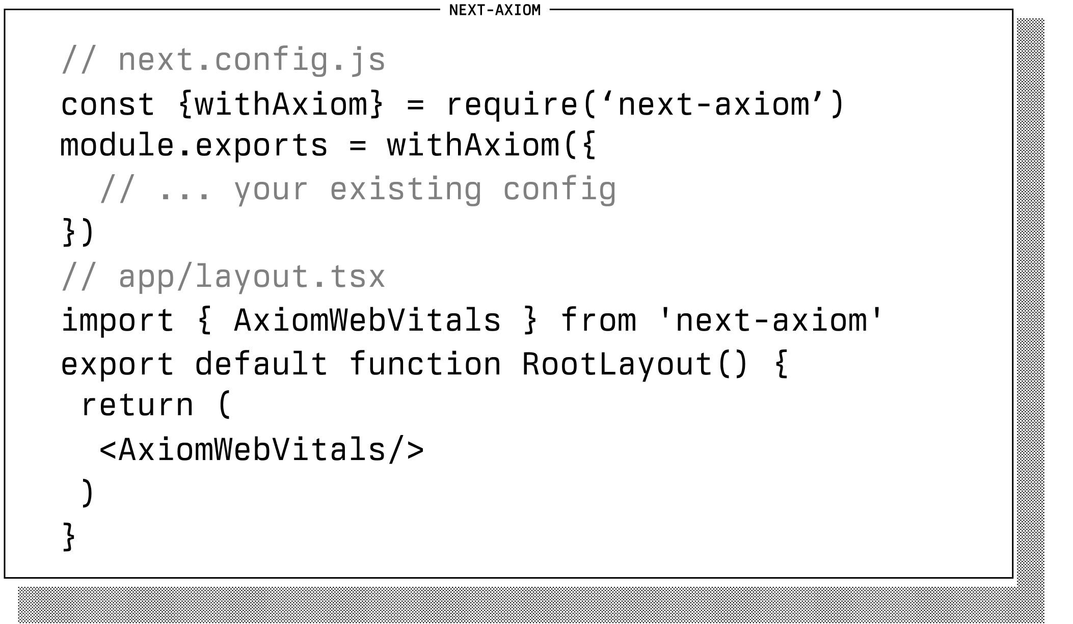 next-axiom code