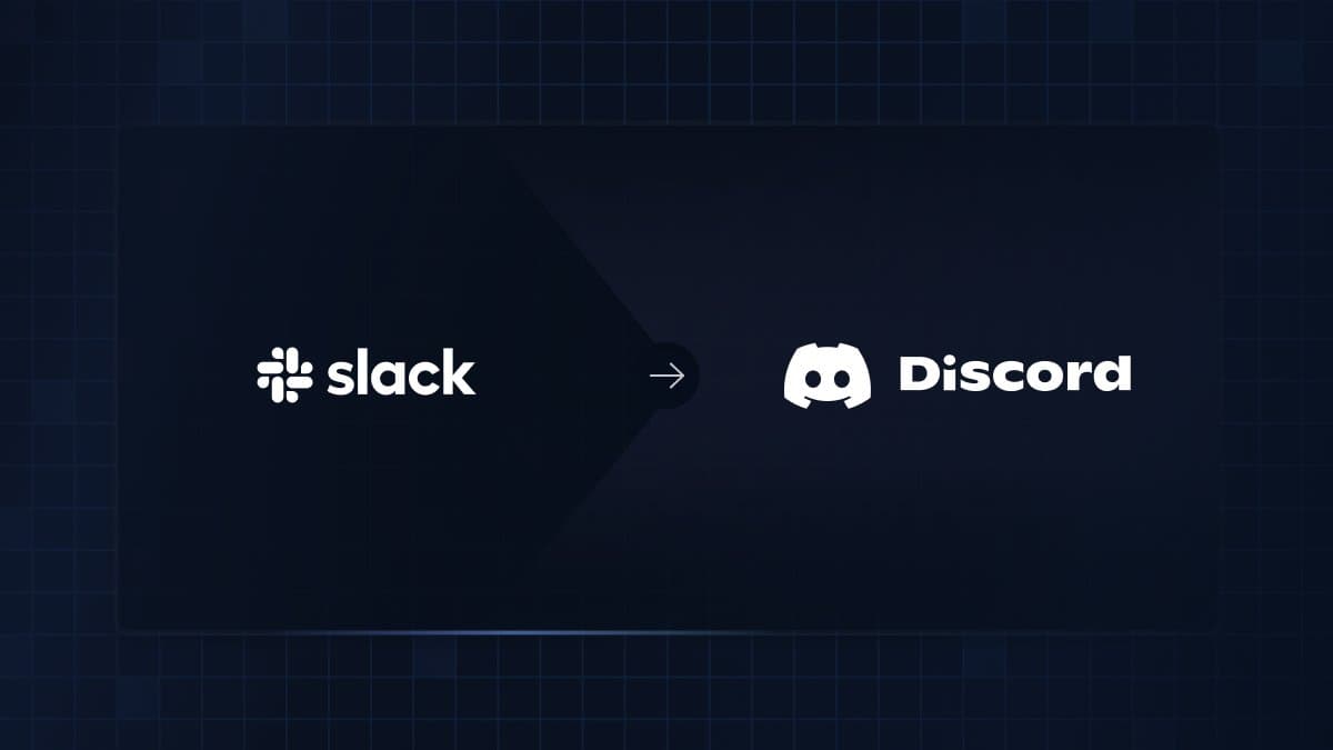 Cheerio Slack. Hey Discord!
