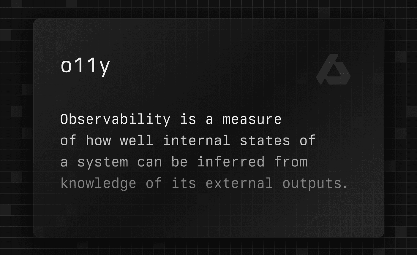Observability: A brilliant idea whose name has been hijacked