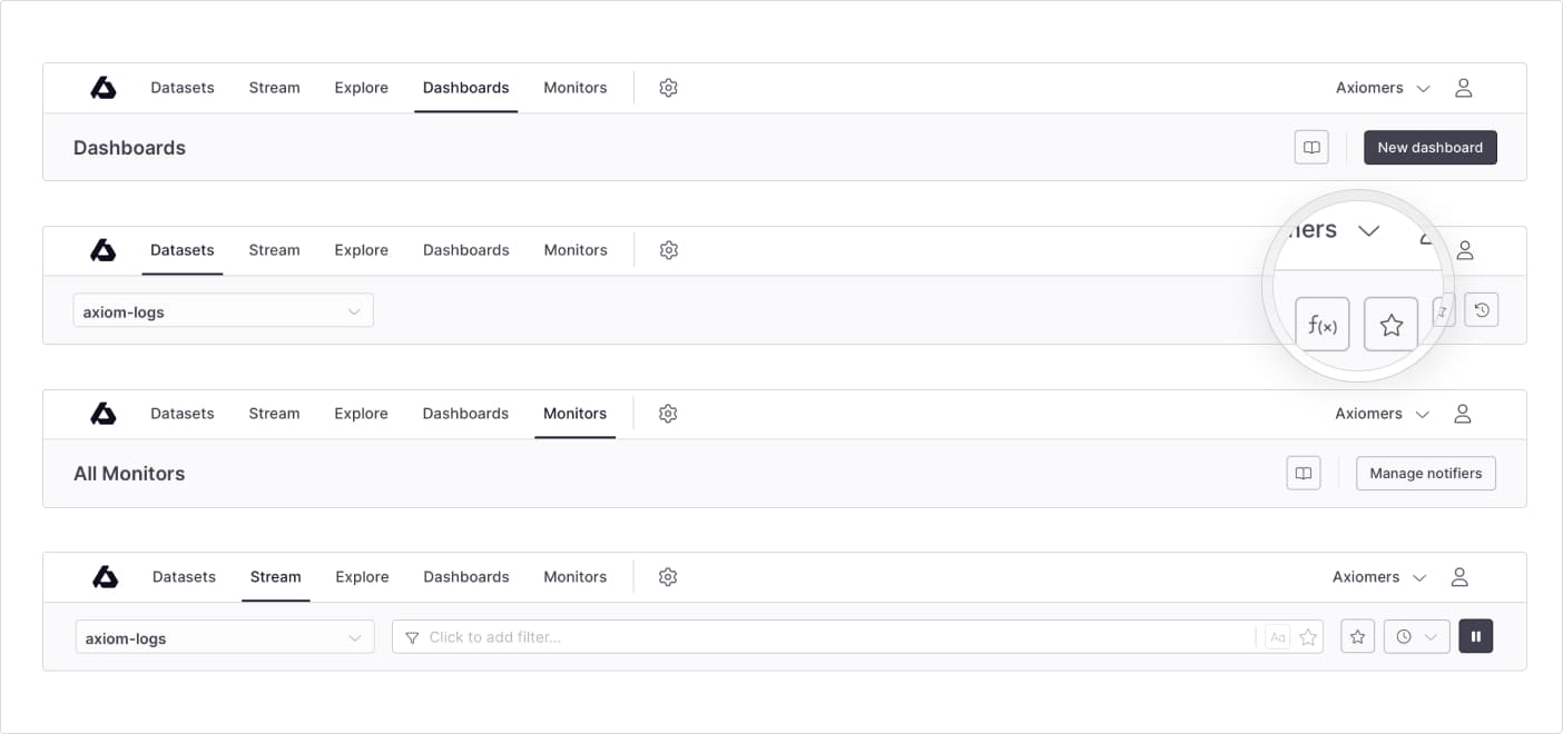 Restructuring Axiom to pave the way for new features