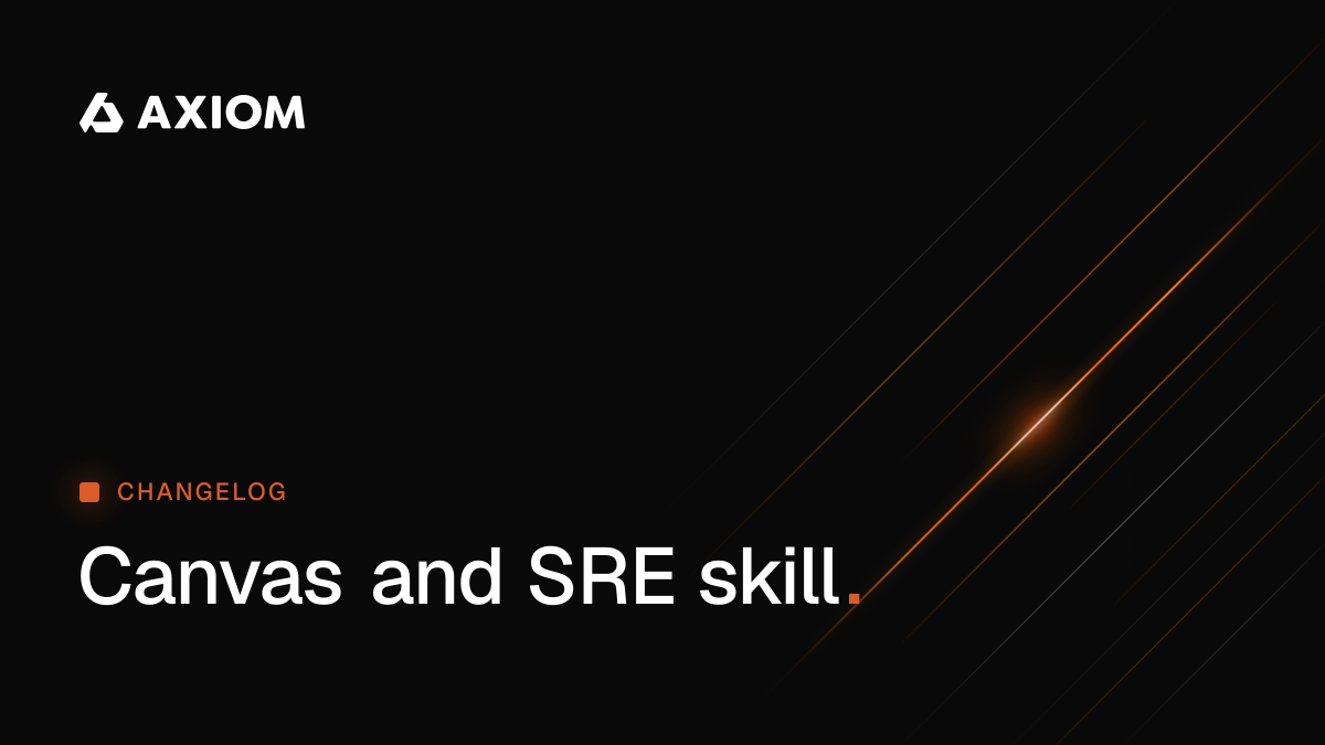 Canvas and SRE skill — Axiom
