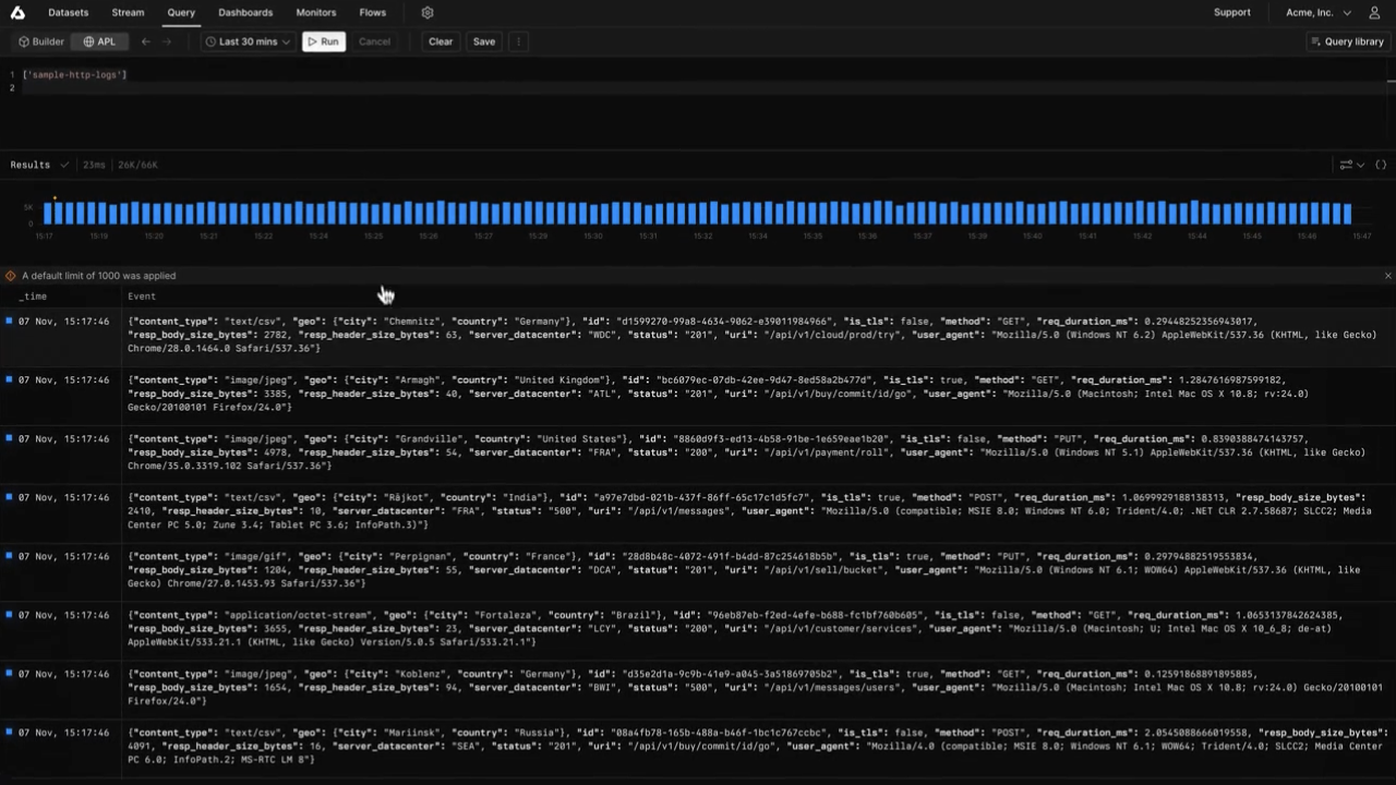 Axiom — Observability, re-invented.